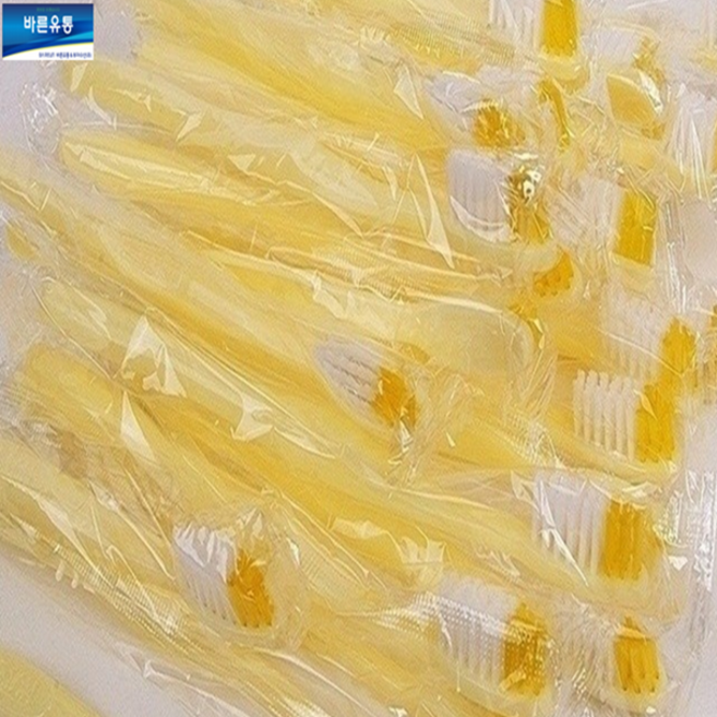 바른유통 일회용 칫솔 프리미엄(100개) 1개, 1개입, 100개