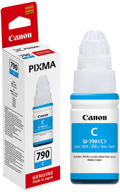 Canon 原廠墨水匣, GI-790C 藍色, 1個