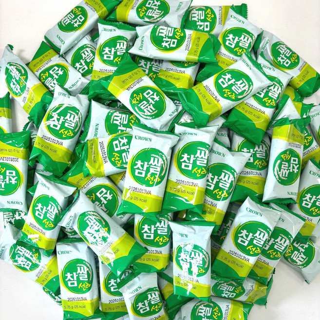 크라운 참쌀선과, 5.75g, 150개