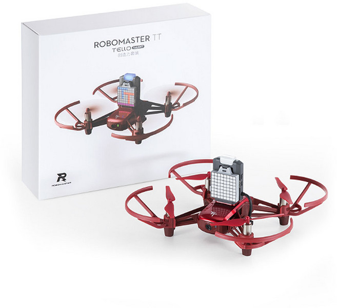 디제이 로보마스터 TT 드론 /DJI RoboMaster TT drone/코딩 교육용 드론/드론 본체+프로펠러+부속품 /얼굴 인식+손바닥 제어, 1개
