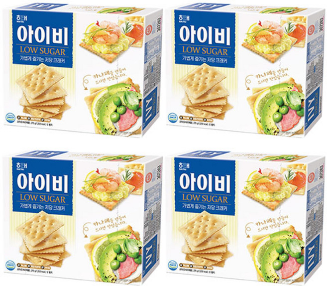 해태제과 아이비, 270g, 4개