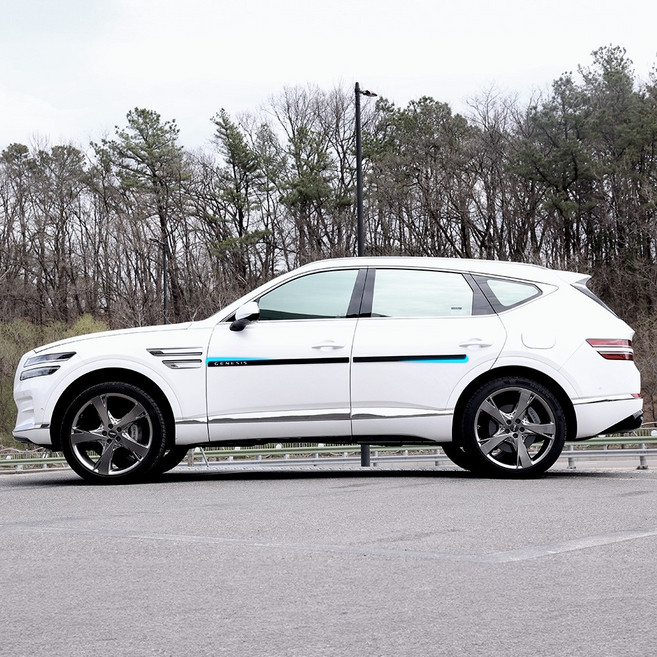 카벤더 GV70 GV80 페이스리프트 도어가드 문콕방지 튜닝용품, GV80 도어가드 화이트