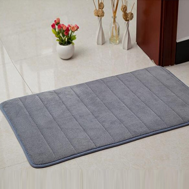 에코벨 코럴스웨이드 발매트/러그 주방 욕실 화장실 싱크대, 코럴스웨이드 발매트 그레이