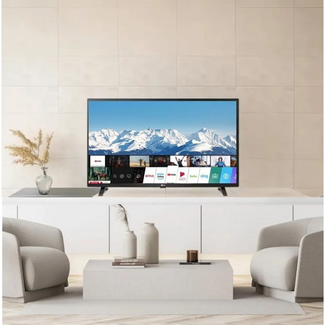 LG전자 32인치 LED 스마트TV 모니터 RF 지상파TV 화면공유 인공지능 유튜브 넷플릭스 블루투스-N2, LG-32-LED TV-모니터, 80cm