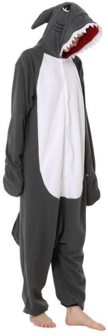 상어잠옷 동물 성인 남여공용 재밌는 파자마파티 점프수트 범고래 특이한 전신