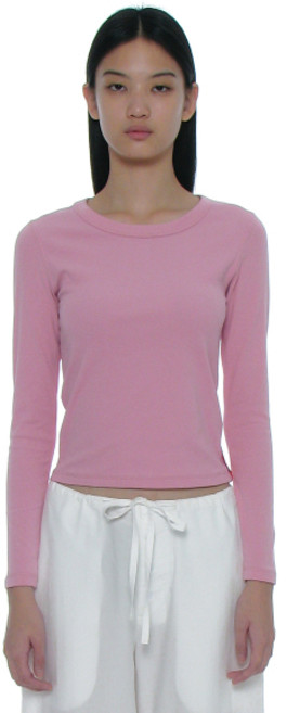 파르티멘토 우먼 PWC 베이비 롱 슬리브 티 10컬러