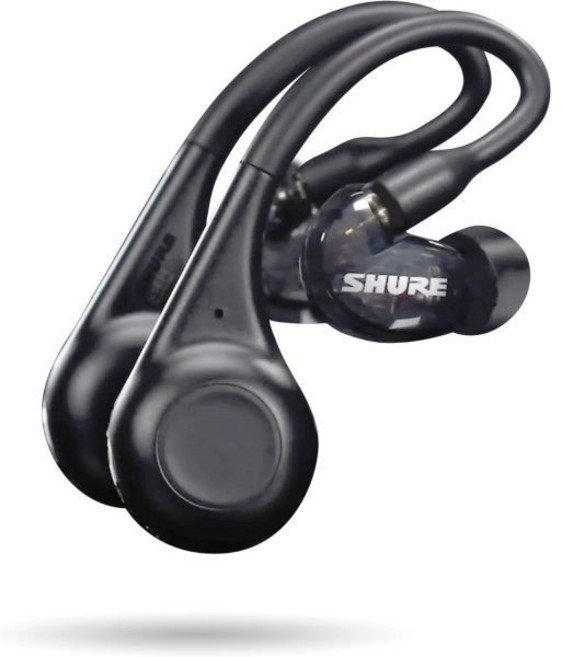 슈어 AONIC 215 TW2 트루 무선 사운드 차단 이어버드 블루투스 5 딥 베이스가 장착된 프리미엄 오디오 안전한 착용감 32시간 배터리 2세대 블랙, Black, Wireless, 슈어 에이오닉 215 TW2, Black