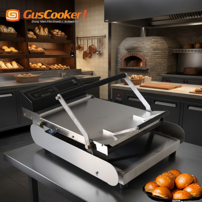 구스쿠커 번토스트기 햄버거토스트기 베이글 빵굽는기계