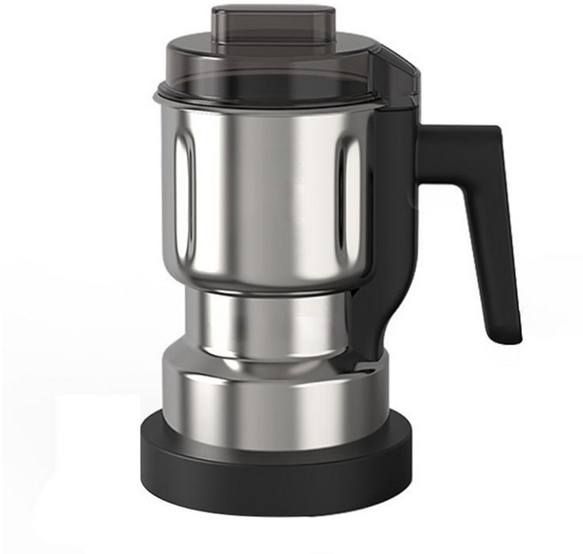 ANYOU 소형 가정용 곡물 분쇄기 다용도 분쇄기 500ml 대용량 벽파쇄기, 은색