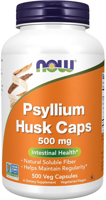 나우푸드 실리엄 허스크 500mg 베지 캡슐, 500정, 1개