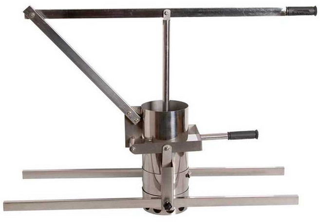 수동 완자미트볼 기계 고로케 만들기 대량생산 어묵, 1개, 새로운133배럴1.5cm2cm 2.5원형 구멍