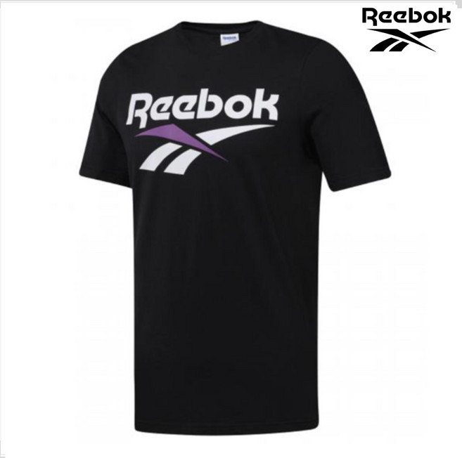 [패점세일]아디다스 리복 티셔츠 CL V 라운드 DX3819 (S M)기본 반팔티 블랙