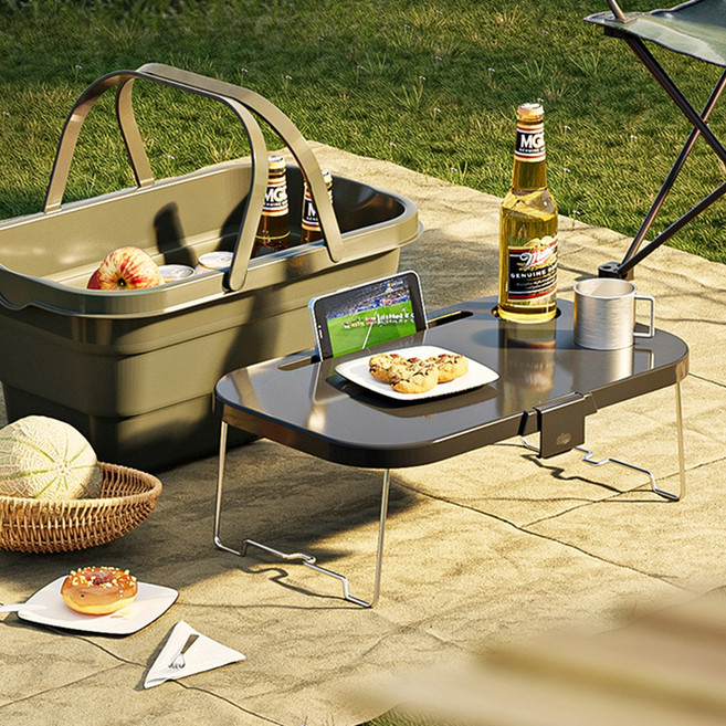 접이식 피크닉 바스켓 테이블 바구니, 단품, 1개