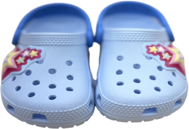 클래식 스타 라이트 클로그 토들러 블루(211625)