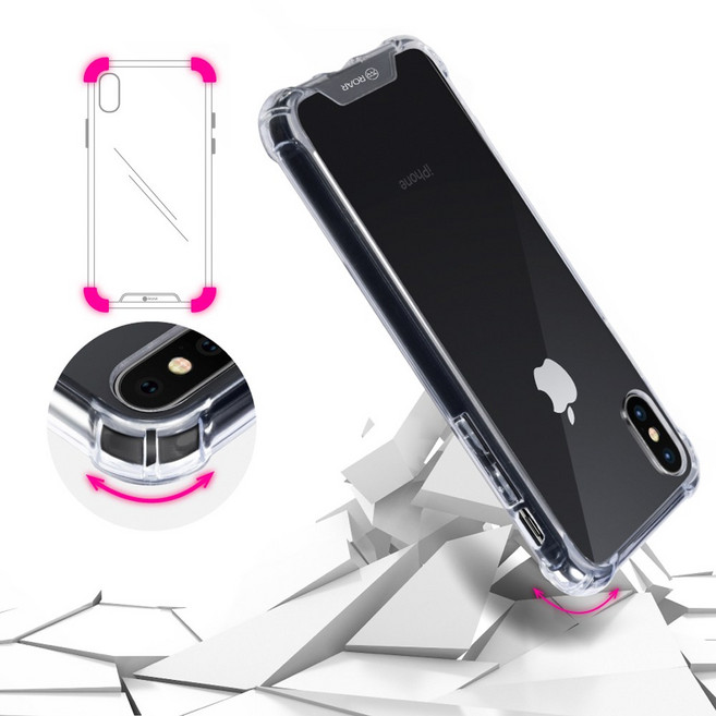 LG 벨벳 케이스 G900 로아머 젤리(사이드) 클리어 하드(후면) 에어방탄 범퍼