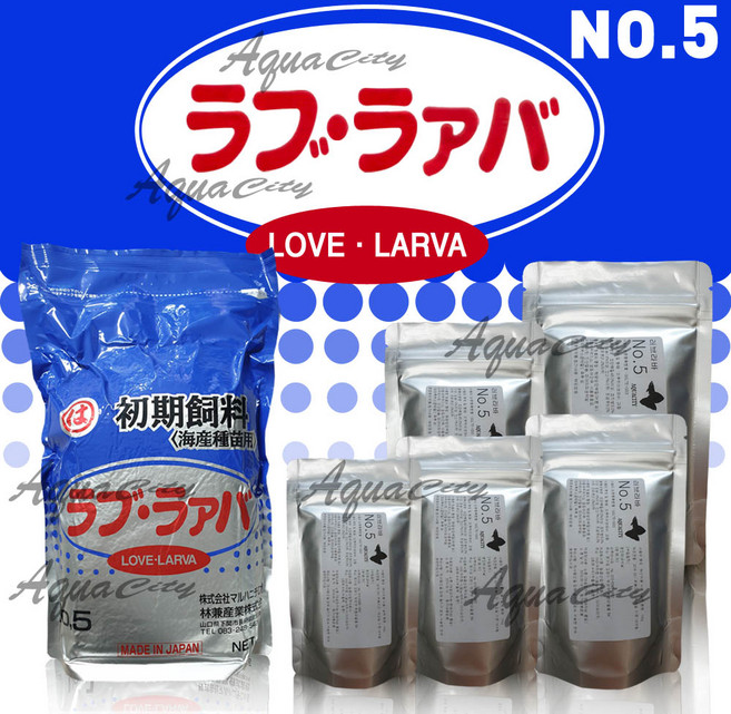 러브라바 5호 [택배비 2500원] 양어장종묘사료, 70g, 1개