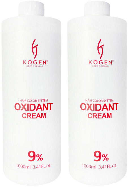 코겐 프리온 염색 산화제 9% 1000ml, 2개