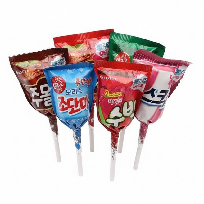 롯데) 롤리팝 아이스 11g(죠스 주물러 수박 스크류)(1타 60개입), 60개, 11g