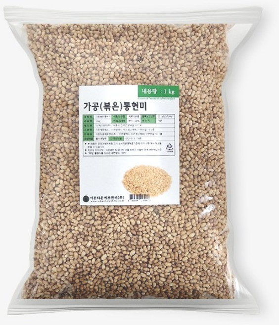 이든 가공 볶은 통현미 1kg 국산, 1개