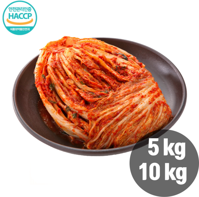 숙성도선택 가능한 국내산재료 이남식 생지 포기김치 5kg 10kg, 1개