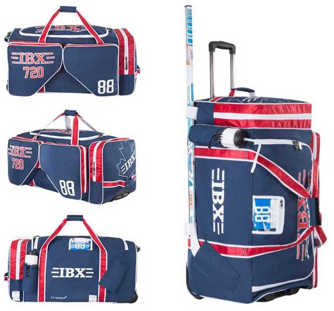 아이스하키 장비가방 휠백 장비백 어린이 캐리어백, 1개