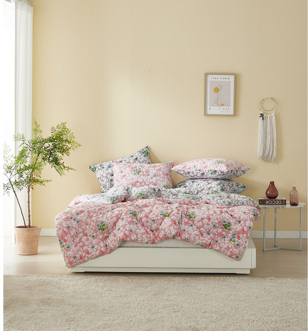 화사한 먼지없는 사계절 차렵이불 SS / Q