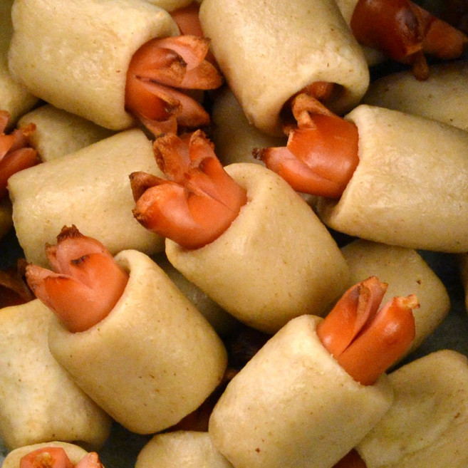 문어모양 비엔나소시지 소떡롤 현미 문어발핫떡 1kg 2봉 (총 2kg), 2개