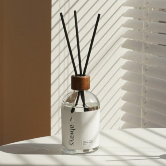 올웨이즈365 디퓨저 세트 200ml - 365일 청량한 자연의 향기, 1개, 그린애플