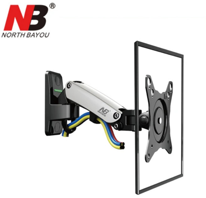 NB 氣壓式萬向旋壁架 F120, 1個