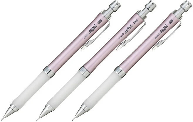 알파겔 샤프 M5-807GG 노블 핑크 N13, 0.5mm, 3개 - 쿠팡