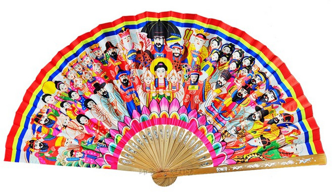 고급이북감흥부채(좌대미포함) 신중부채 점사부채 무구 신물 무속용품 불교용품, 1개