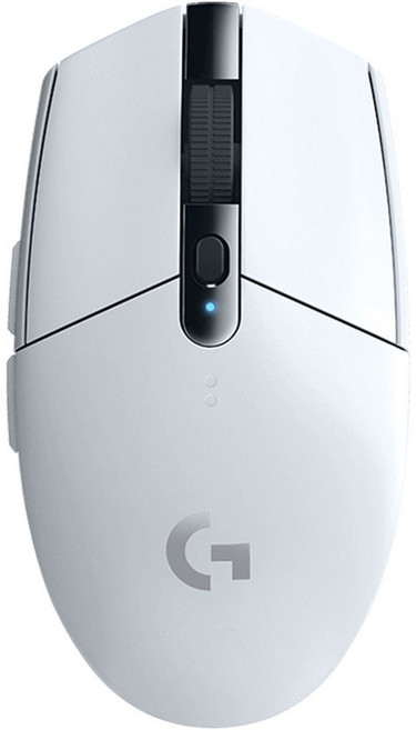 로지텍 G304 라이트스피드 무선 게이밍 마우스, 화이트