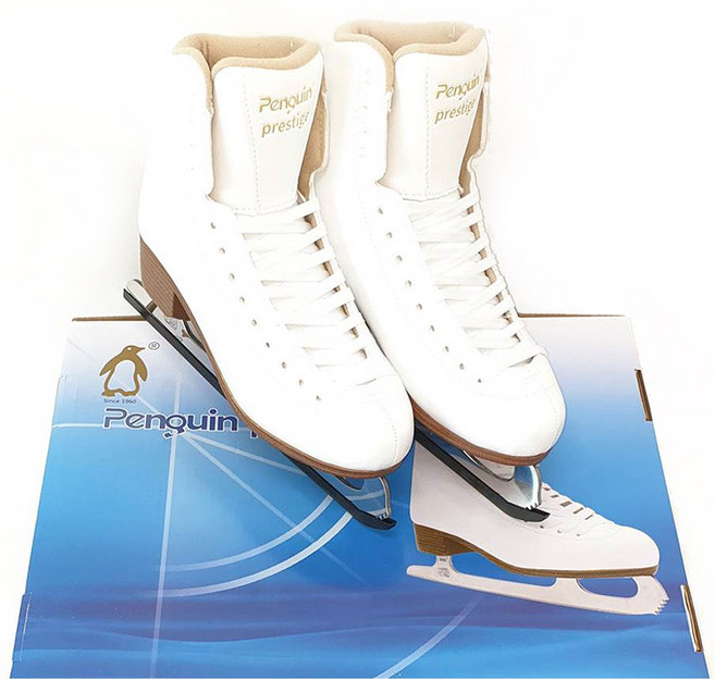 펭귄피겨스케이트 PRESTIGE, 화이트계열, 235