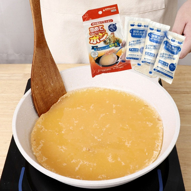 기름응고제 튀김 식용유 폐유 3P 굳히는 가루, 1개