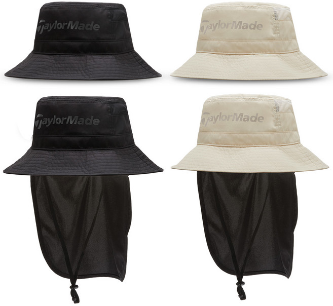 테일러메이드 2025 선쉐이드 버킷 모자 탈착가능 UN562 테일러메이드 코리아 정품, 베이지, 1개