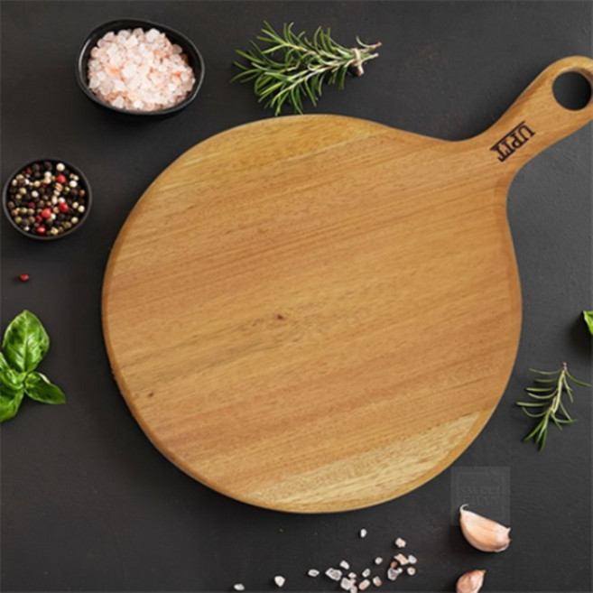 스윗찬 마호가니 원형도마 캠핑도마