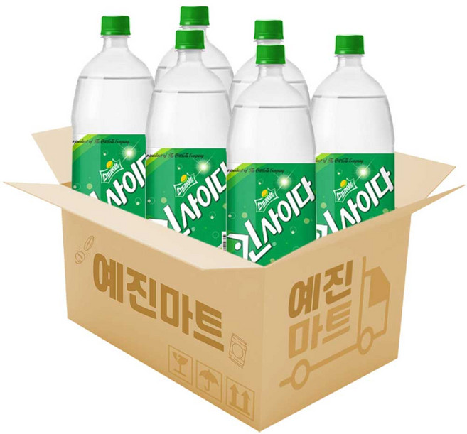 해태htb 스프라이트 킨사이다 1.5L, 6개