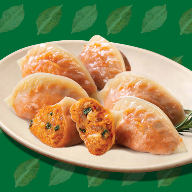쫄깃한 만두피 속이 꽉찬 통통만두 수제 잎새 김치 손 만두 1.25kg 3팩, 3개