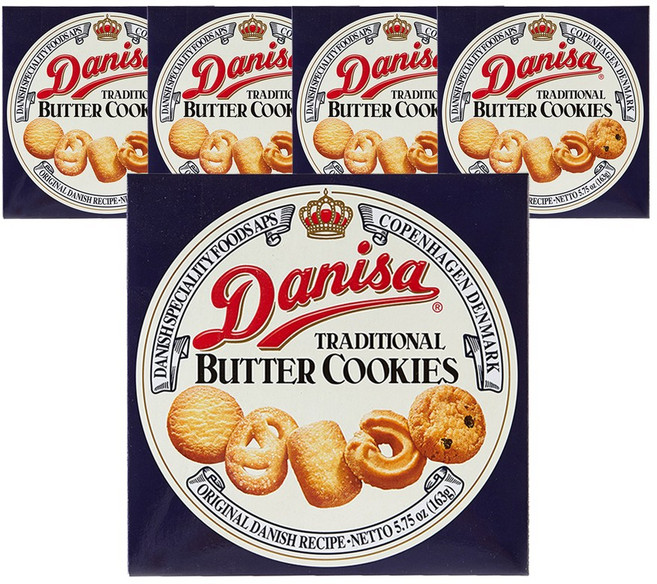 마요라 대니사 버터쿠키, 162g, 5개