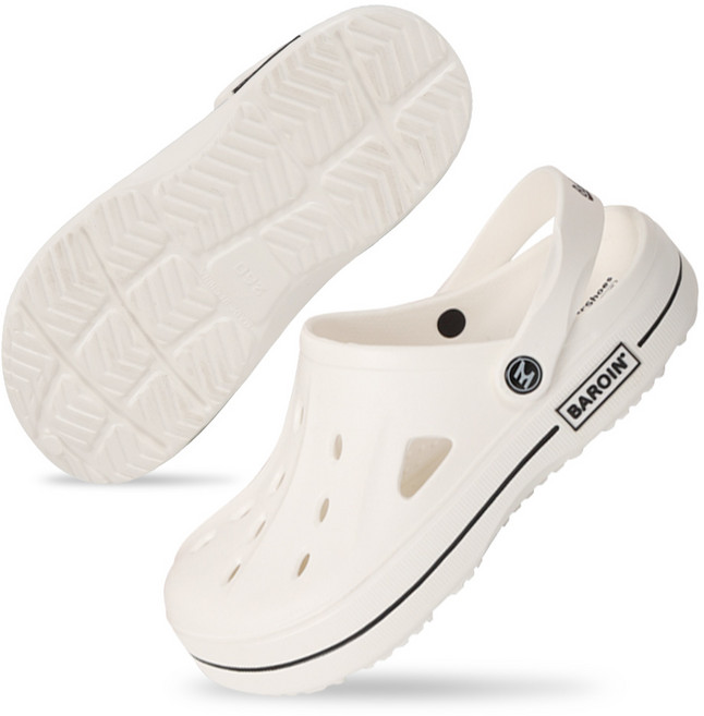 PWX Carnival EVA 샌들 슬리퍼 아쿠아 화이트