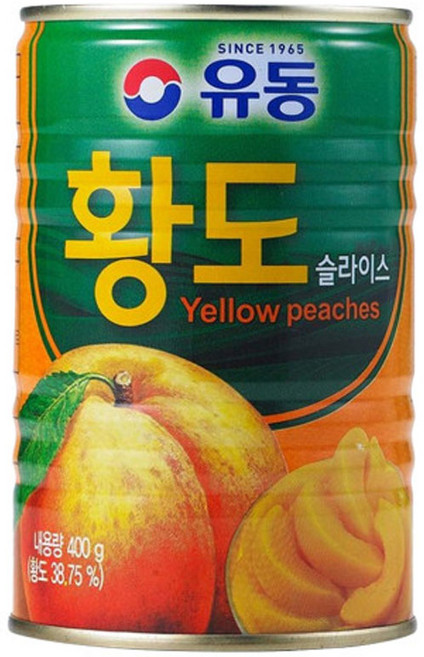 유동 황도 슬라이스, 400g, 24개
