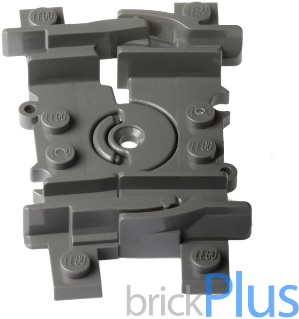 레고 부품 기차 가변 플렉서블 레일 트랙 Dark Bluish Gray Train Track Flexible Segment 4535745 88492c00 7499, 1개