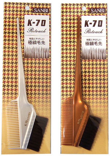 [SANBI] 산비 염색솔 K-70 (일본수입) 꼬리빗1개증정 고급염색솔 미세모 미세염색솔 염색브러쉬