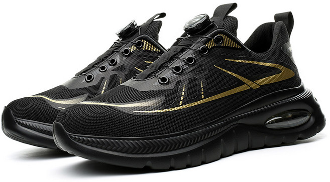 아우만 가벼운 통기성 좋은 에어 쿠션 다이얼 작업화 AW272