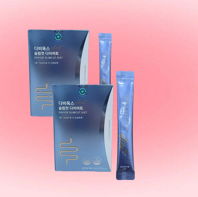 르네셀 그램프리 다비옥스 슬림컷 다이어트 7gx40포 (리뉴얼된제품, 2개