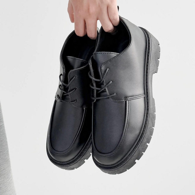 왓위웨어 남자 더비슈즈 로퍼 구동화 무광 정장구두 캐주얼화 쿠션 키높이 신발