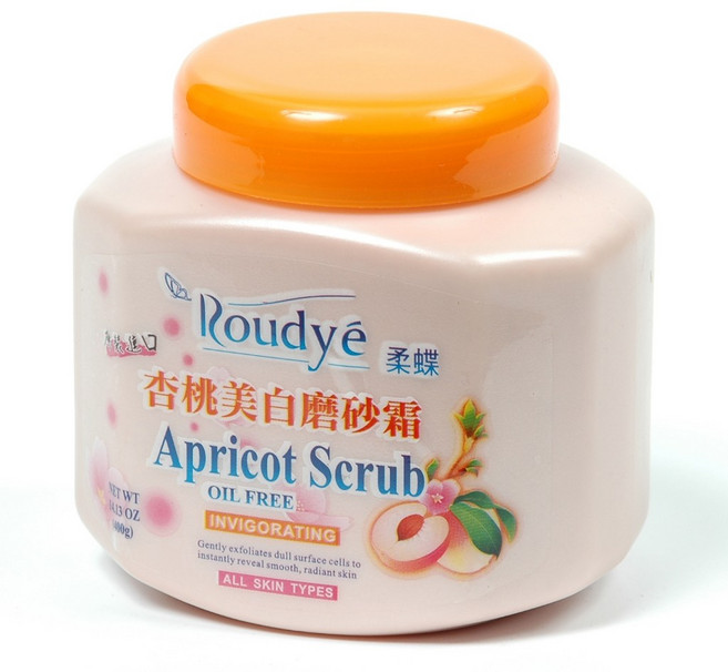 Roudye 杏桃磨砂霜, 400g, 1件