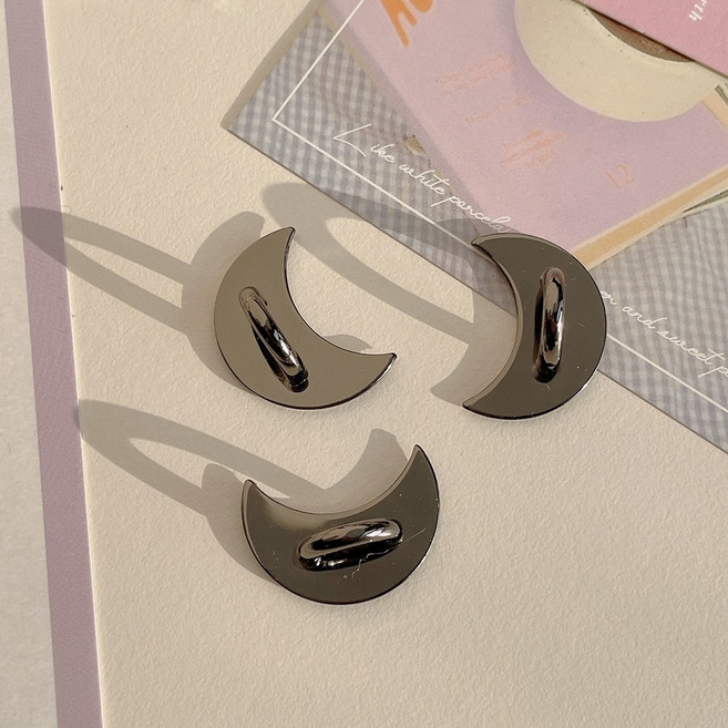 메바마켓 핸드폰 꾸미기 부착용 컬러 키링 고리 (3color), 3개, 실버 그레이 달