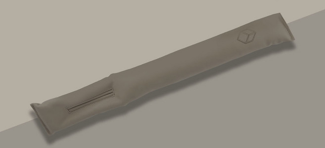 벤딕트 시트 틈새 사이드 크랙 쿠션 커버, 토피브라운, 1개