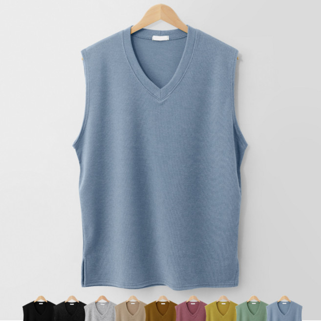 메가스판 4계절 베프V조끼 (MDKN328LW)